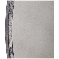 Uttermost Junius Antique White Round Mirror