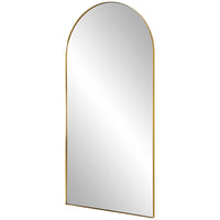 Uttermost Crosley Antique Brass Arch Mirror