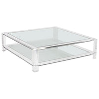 Interlude Home Surrey Square Cocktail Table