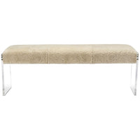 Interlude Home Aiden Shearling Bench