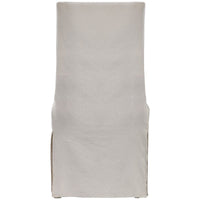 Uttermost Coley White Linen Armless Chair