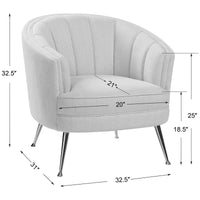 Uttermost Janie Mid-Century Accent Chair