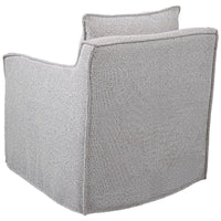 Uttermost Welland Gray Swivel Chair