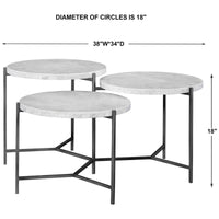 Uttermost Contarini Tiered Coffee Table