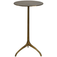 Uttermost Beacon Gold Accent Table