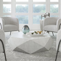 Uttermost Volker White Coffee Table