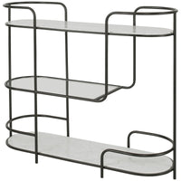 Uttermost Trolley Bar Console Table