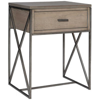Uttermost Cartwright Gray Side Table