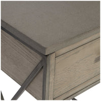 Uttermost Cartwright Gray Side Table