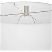 Uttermost Repetition White Marble Table Lamp
