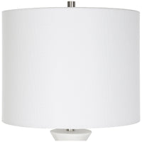 Uttermost Fountain White Marble Buffet Lamp