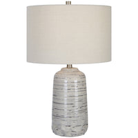 Uttermost Cyclone Ivory Table Lamp