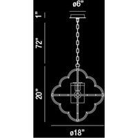 Eurofase Douville 1-Light Chandelier