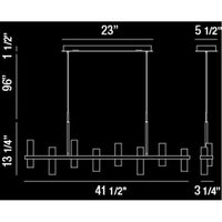 Eurofase Netto 32W Linear LED Chandelier