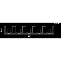 Eurofase Canmore 5-Light Vanity Light