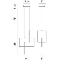 Eurofase Coburg Small LED Pendant