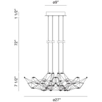 Eurofase Leonardelli Small LED Chandelier