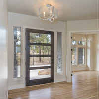 Eurofase Campisi 3-Light Semi Flushmount