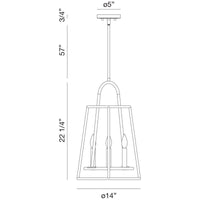 Eurofase Campana 4-Light Lantern