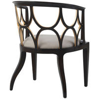 Theodore Alexander Ebonised Connaught Accent Chair