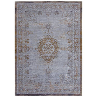 Louis de Poortere Fading World Medaillon 8257 Grey Ebony Rug