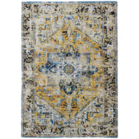 Louis de Poortere Antiquarian Heriz Antique 8704 Amir Gold Rug