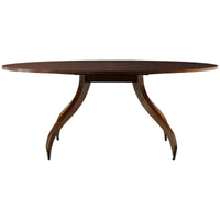 Baker Furniture Sheraton Oval Dining Table BAA2036