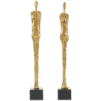 Villa & House Gold Dora Mar Statue Pair