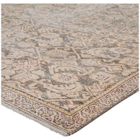 Jaipur Boheme Atkins Trellis Floral Gold Green BOH13 Rug