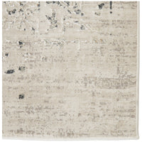 Jaipur Cirque Jasiel Trellis Floral Gray Ivory CIQ36 Rug