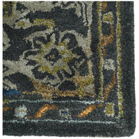 Jaipur Citrine Cristobol Medallion Dark Green Gray CIT14 Area Rug