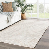 Jaipur Enclave Pompano Trellis Geometric Beige Ivory ENC04 Rug