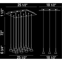 Eurofase DESIGNWL2017 Albion 12-Light Led Chandelier