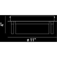Eurofase DESIGNWL2017 Bria Small Led Flushmount