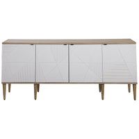 Uttermost Tightrope 4-Door Modern Sideboard Cabinet