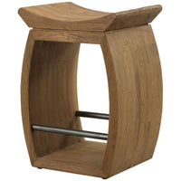 Uttermost Connor Modern Wood Counter Stool