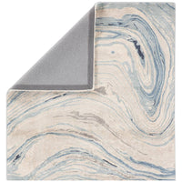 Jaipur Genesis Atha Abstract Blue Gray GES22 Rug