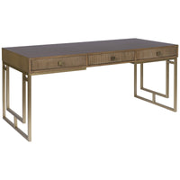 Vanguard Furniture Berkley Desk with Metal Geometric Base
