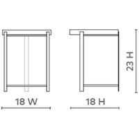 Villa & House Harrison Side Table - Gold