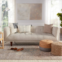 Jaipur Kindred Parisa Medallion Floral Light Blue Light Tan KND14 Rug