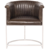 Vanguard Furniture Harrison Plain Back Metal Frame Chair