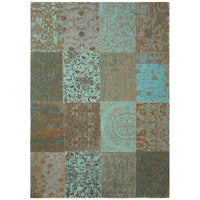 Louis de Poortere Vintage Multi 8006 Sea Blue Rug