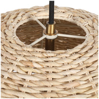 Uttermost Seagrass 1-Light Dome Pendant