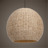 Uttermost Seagrass 1-Light Dome Pendant