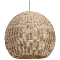 Uttermost Seagrass 1-Light Dome Pendant