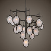 Uttermost Maxin 15-Light Large Bronze Chandelier