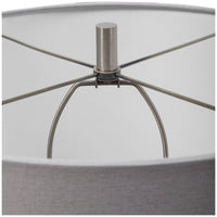 Uttermost Winterscape White Glaze Table Lamp