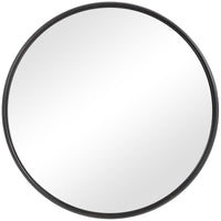 Uttermost Belham Round Iron Mirror