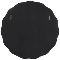 Uttermost Aneta Black Round Mirror