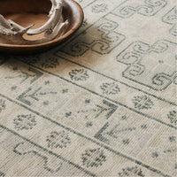 Jaipur Salinas Stage Bordered Ivory Green SLN08 Rug